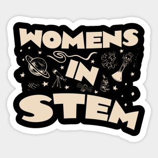 Womens In Stem Sticker